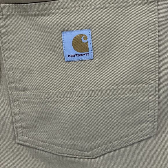 Carhartt Force Shorts Men's Size 40 Beige Lightweight Relaxed‎ Fit Inseam 9" - Picture 7 of 8